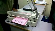 Manuel Side Cutting Machine