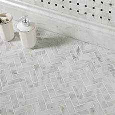 Marble Herringbone Tile