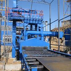 Pipe Sandblasting Machine - Diabolo Roller