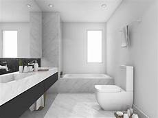 White Marble Bathroom